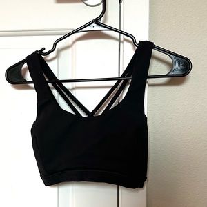 Lululemon Energy Bra, Black Size 6